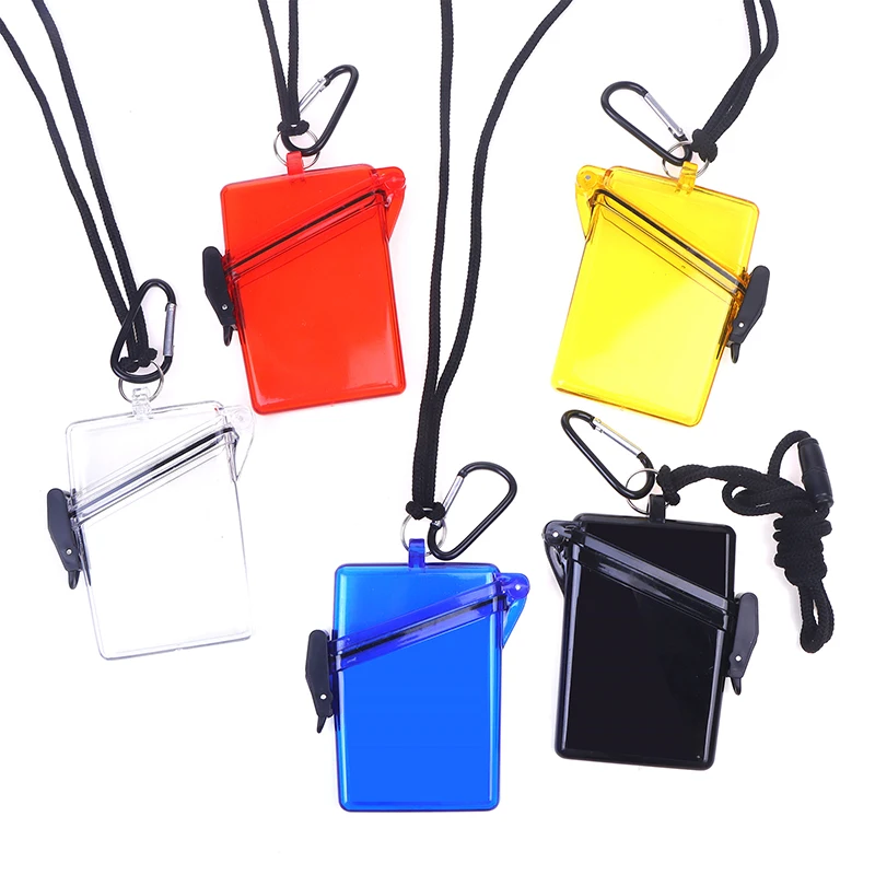 Scuba Diving New Style Kayaking Waterproof Box Gear Accessories Container Case Rope Clip for Money ID Cards Keys