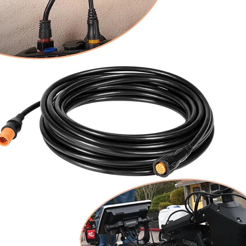 

010-11617-42 Transducer Extension Cable XID Xdcr 30ft 12-Pin Compatible with Garmin 010 11617 42 Transducer Cable(9m)