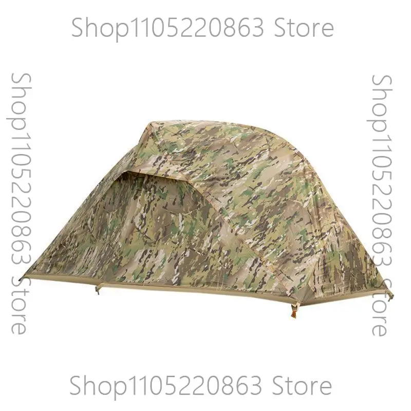 One person outdoor lightweight camping mountaineering single person earthquake small tent outdoor exposure escape equipment