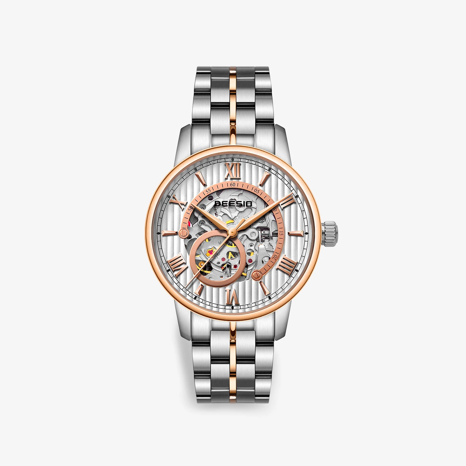 

Deesio Men's Luxury Automatic Watch 42mm Ultra Thin 11.5mm 36H Reserve 50M Water-Resistant Sapphire 316L Bracelet Wristwatch