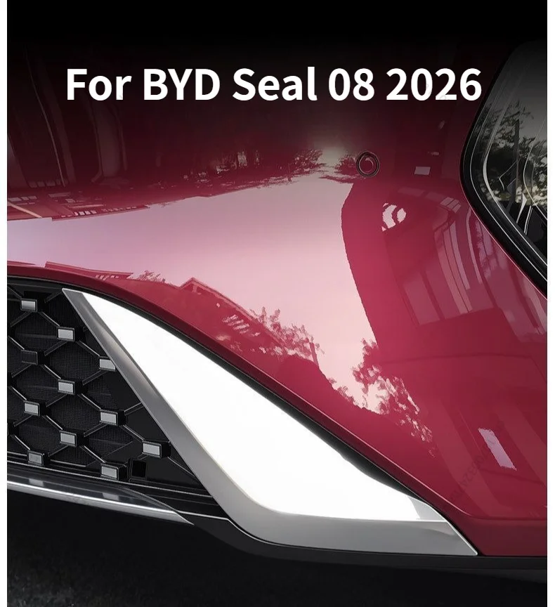 For BYD Seal 08 Front Bumper Integrated Removable Modification Accessories Exterior Parts Fashionable Easy-install WearResistant