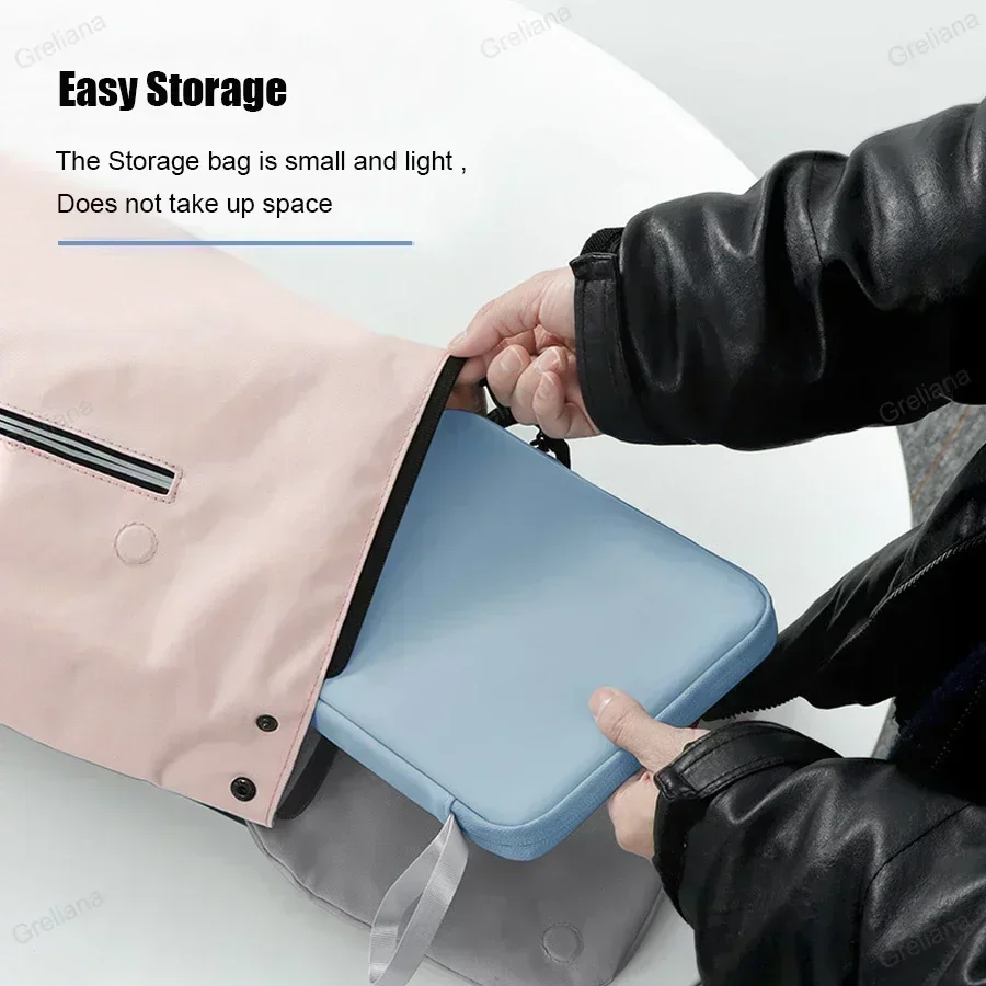 Tablet Sleeve Bag 9-11" for iPad Pro AIR 11 10.2 12.9" 13" Case For Samsung Xiaomi Redmi Huawei Lenovo Shockproof PU Pouch Bags