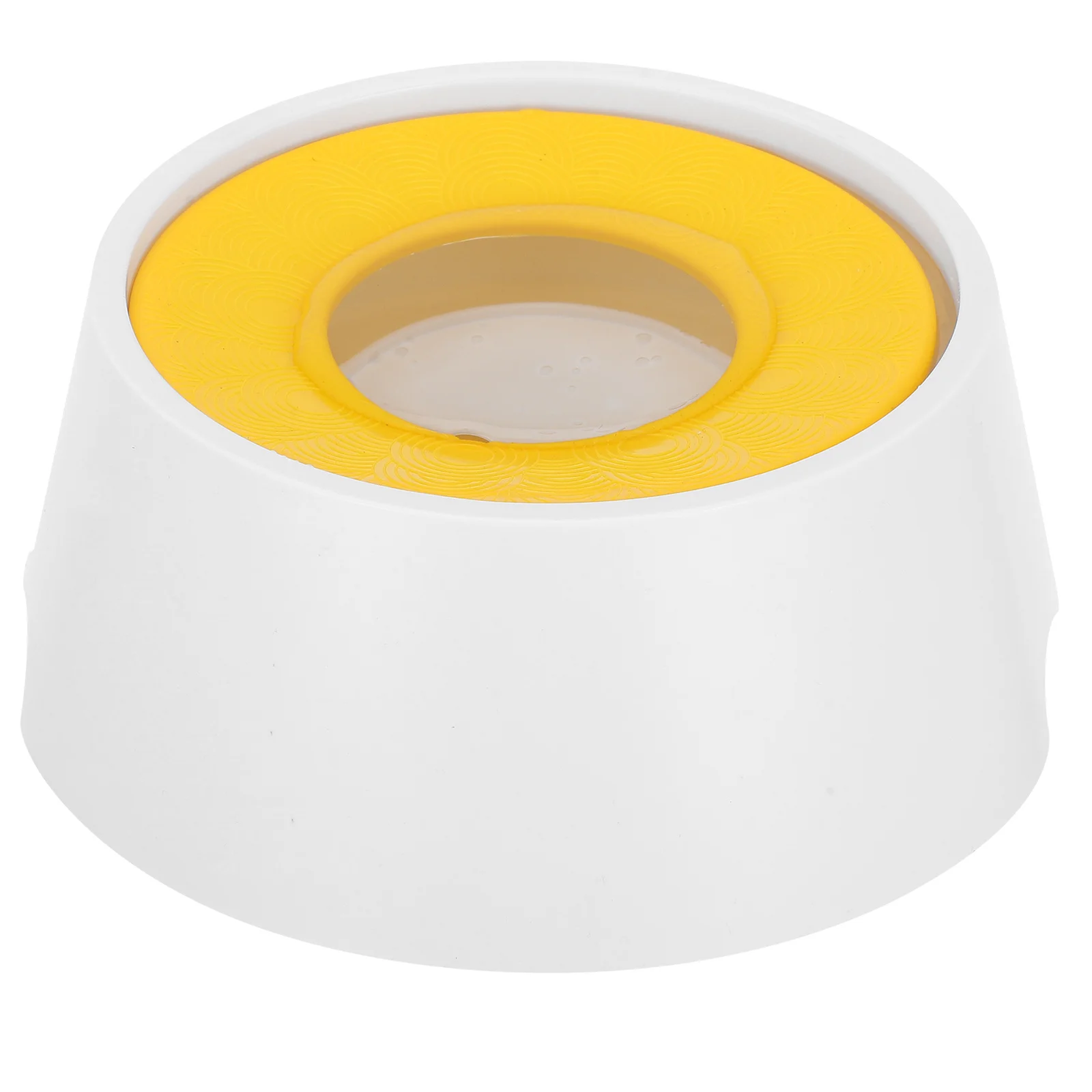 

No Spill Pet Water Bowl with Floating Disk - Reusable Dog and Cat Drinking Feeder for Indoor Outdoor Use Non Tip Water Dispenser