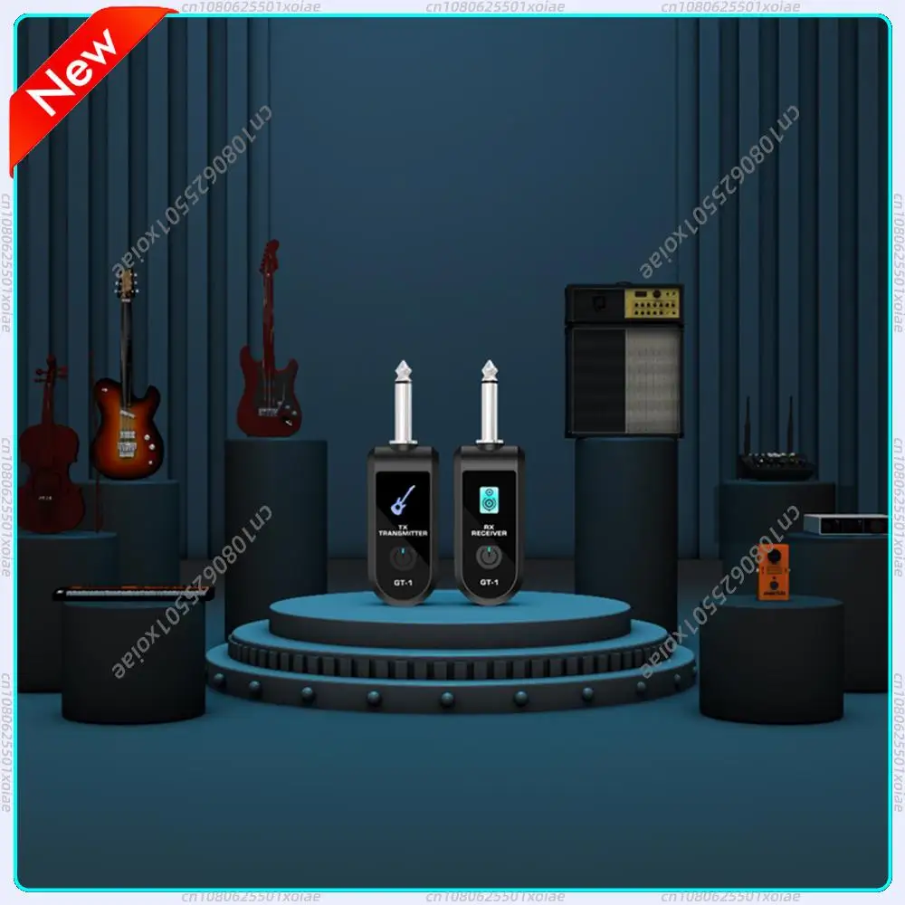 20CH 2.4G Wireless Instrument Audio Transmission System Anti-Interference 30-50M Range Hi-Fi 48K/16bit for Electric Instruments