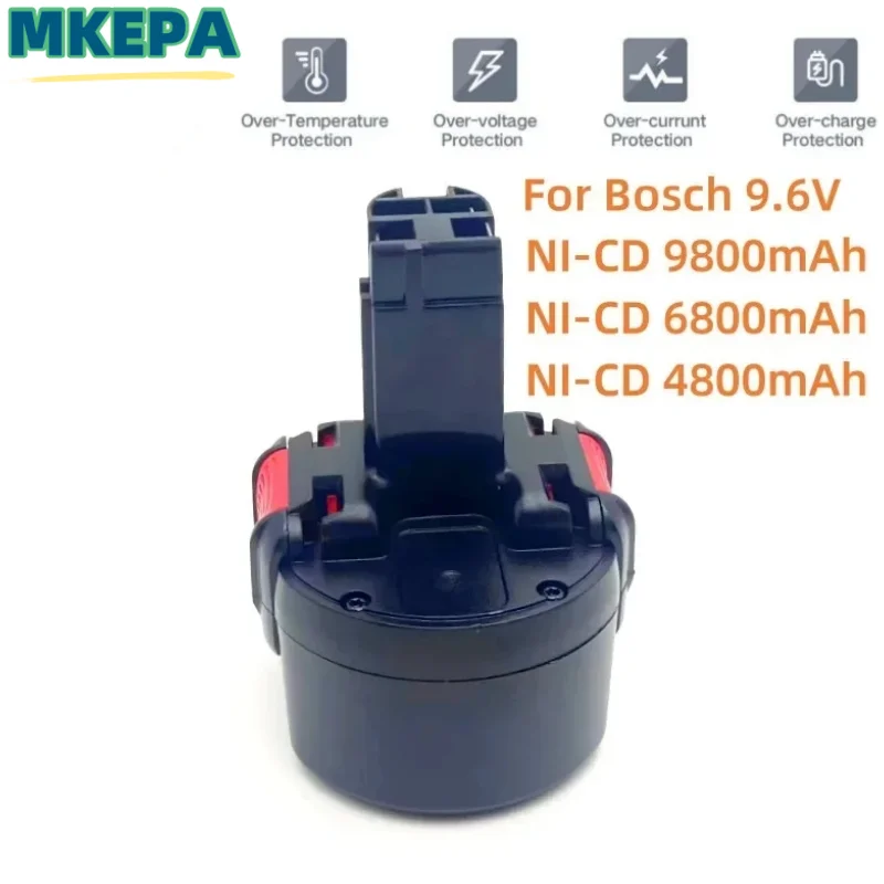 Brand new bat048 9.6V 48ah 68ah 98ah Ni Cd rechargeable battery power tool Bosch PSR 960 bh984 bat048 bat119 battery