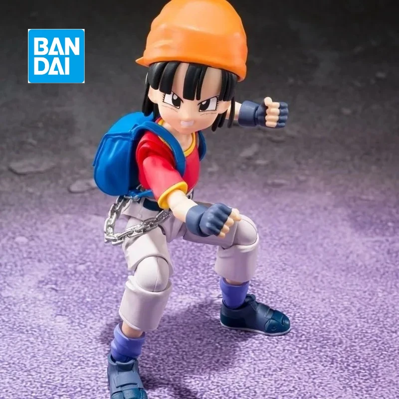 En Stock, Figura de Acción Original de Bandai Dragon Ball GT, Modelo SHF Pan-GT-& Gill, Colección de Figuras de Anime, Modelo Terminado, Juguetes y Regalos para Niños