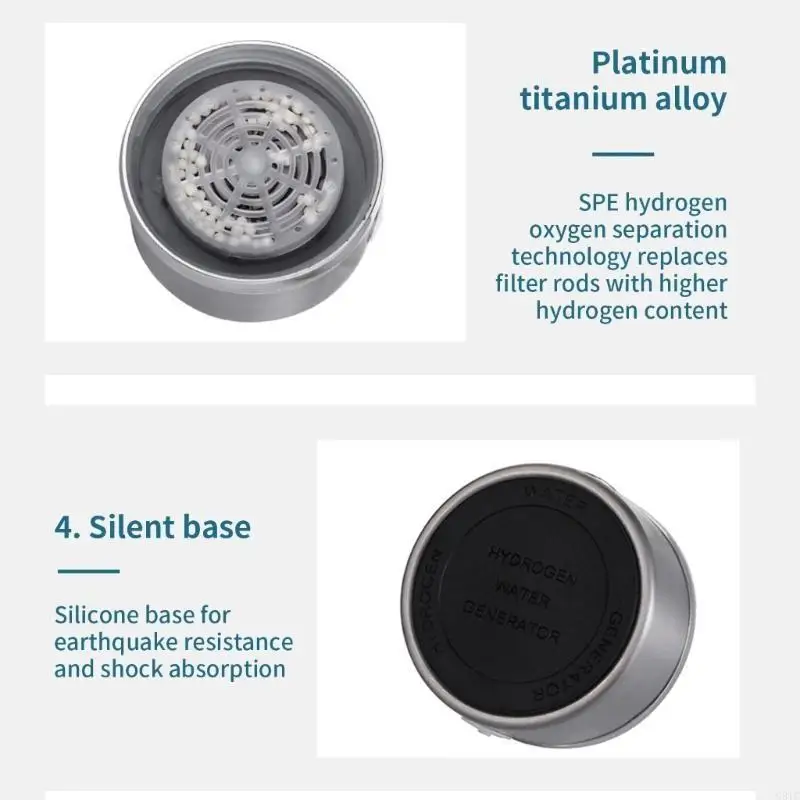 Bottiglia d'acqua G8TC da 420 idrogeni con funzione miglioramento rapido per casa