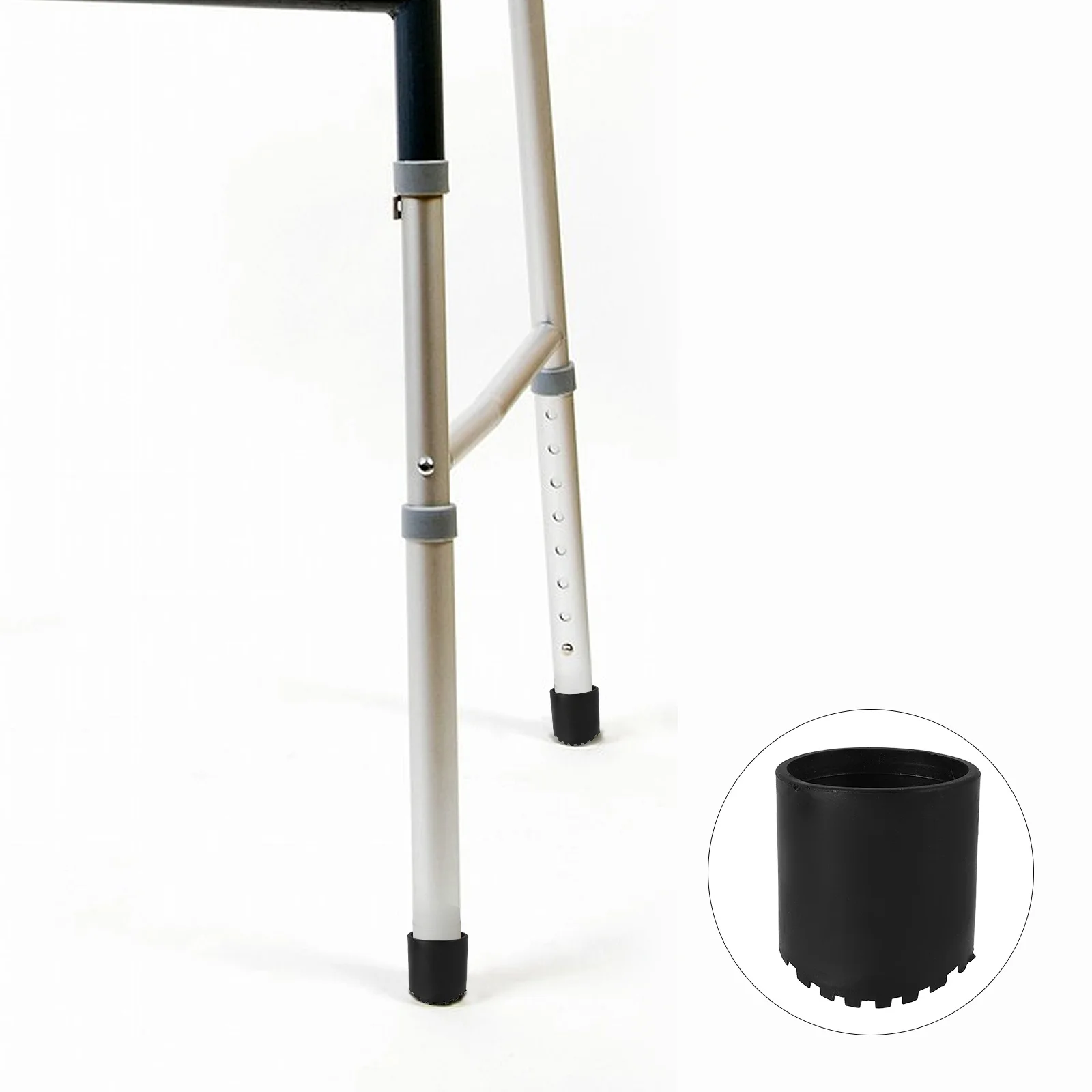 4 قطعة منصات استقرار سلم المضادة للانزلاق قواعد مطاطية بدائل لسلالم تلسكوبية أغطية أرضية واقية سلم الحرس