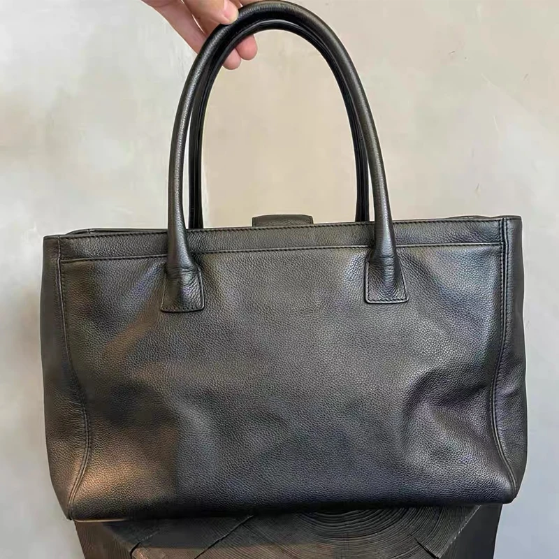 

Executive Shopper Tote Bags For Women Luxury Designer Handbags And Purses 2025 New In PU Multiple Pockets File Divider Shoulder