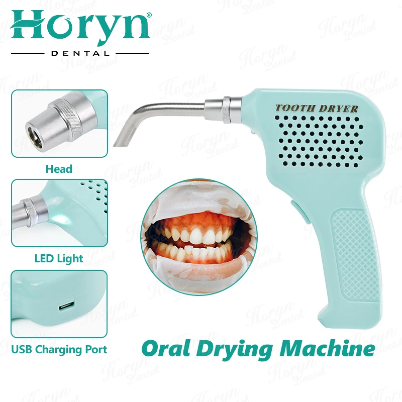 

Dental Tooth Dryer 134 ℃ High Pressure Sterilization Tooth Tooth Surface Dry Heater USB Charged Equipment