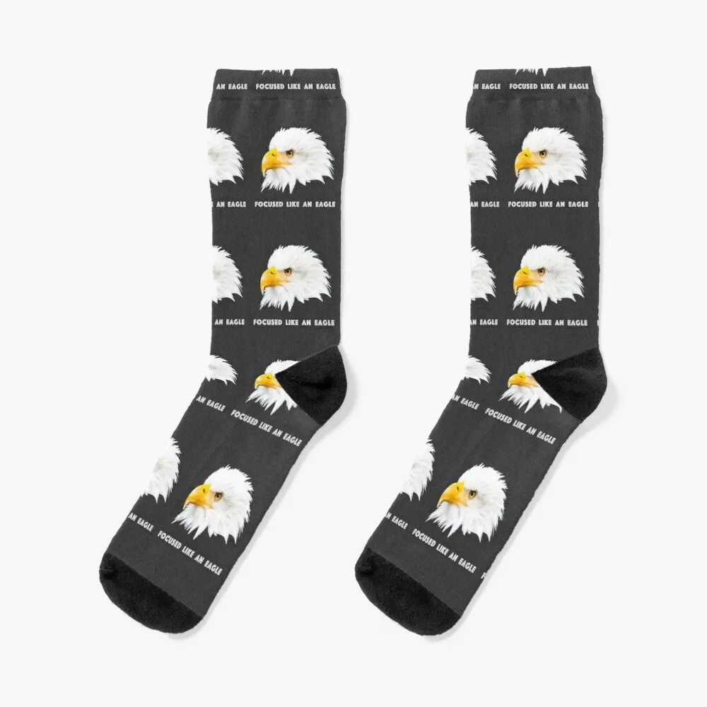 

Bald eagle Socks moving stockings cycling sports and leisure Novelties Boy Socks Women's