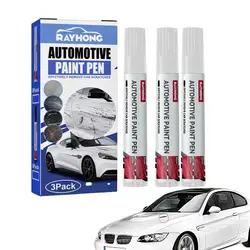 Auto Car Touchup Paint Pen For Cars Paint Scratch Repair Universal Black White Scratch Repair Pen For Vehicles Car