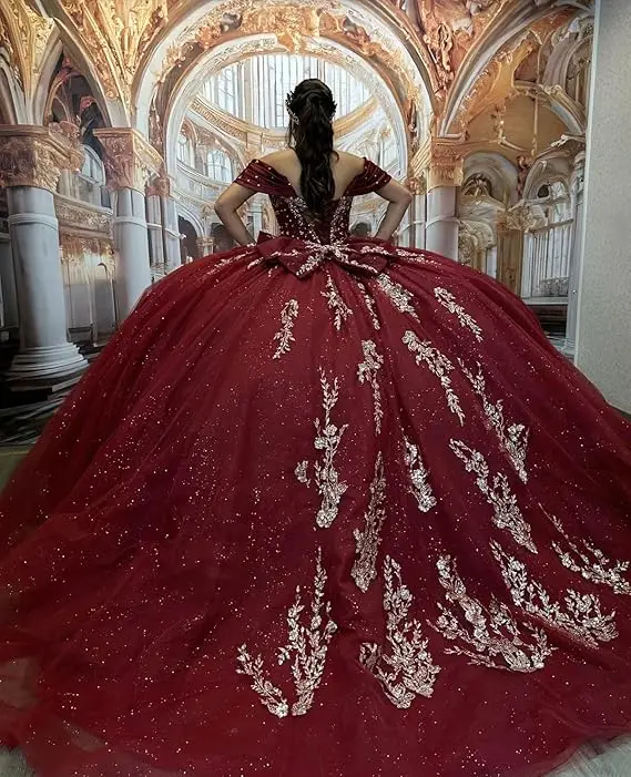 wine red and gold dresses Wine Red Wedding Dress,burgundy Wedding Gowns,ball Gown Wedding Dresses,bridal Dress, Burgundy Prom Dress, Luxury Wedding Dress
