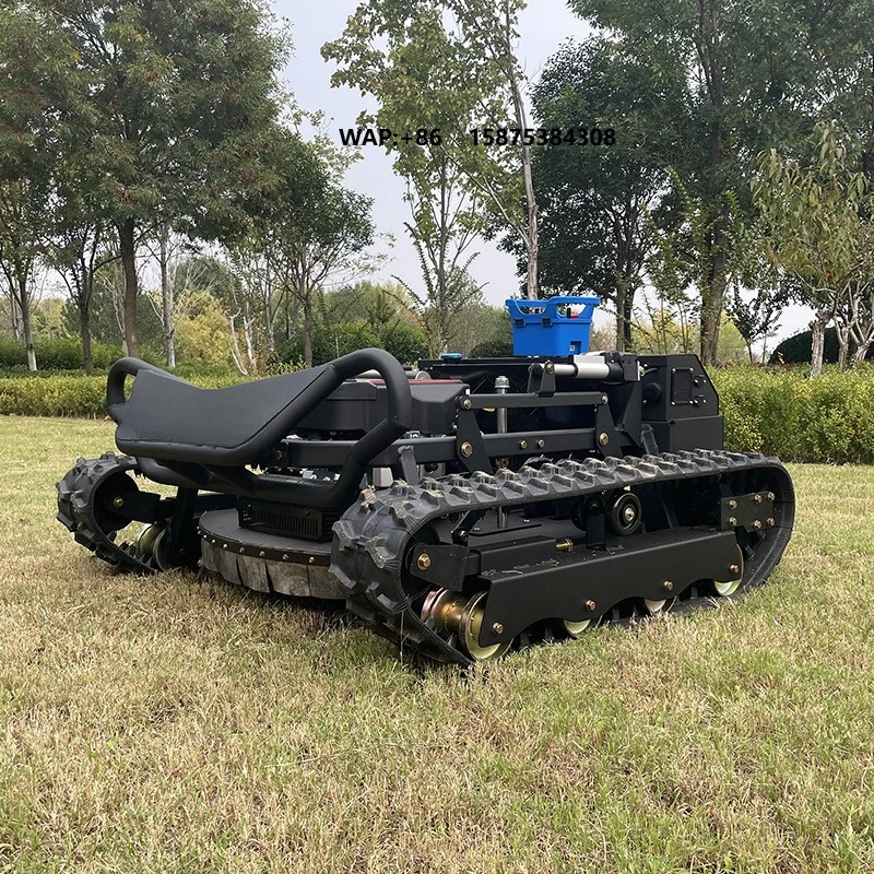 High Quality CE Approved Crawler Lawn Mower Remote Control Lawn Mower for Industrial Grass Cutting