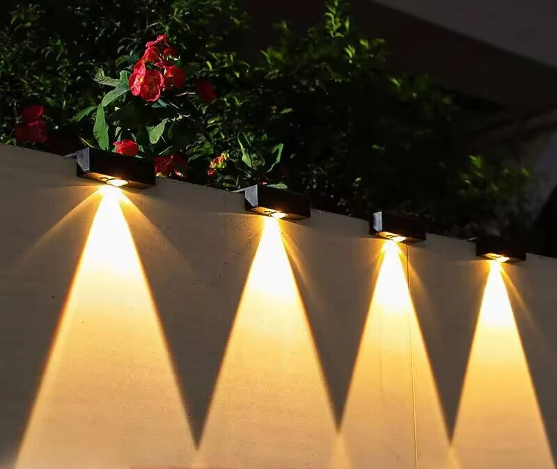 

New super bright solar wall lamp outdoor garden yard home courtyard ambient light single pack