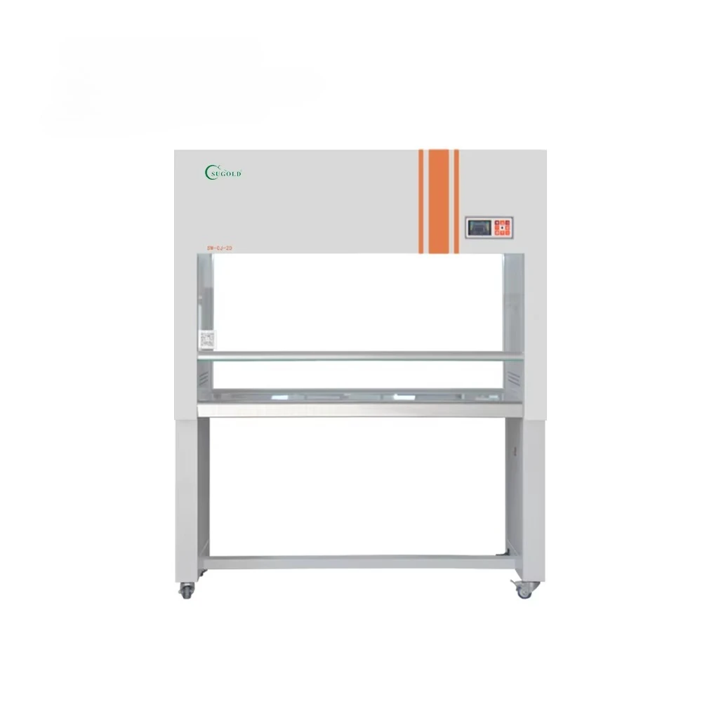 New clean table HEPA filter, stainless steel grade 100, customizable options, vertical laminar flow cabinet