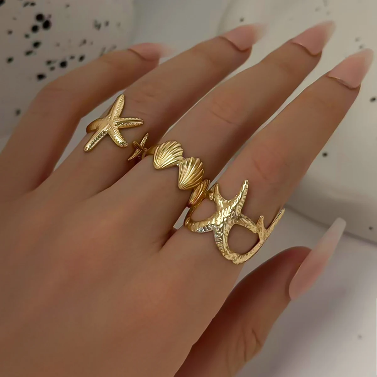 3Pcs Fashion Starfi… - image