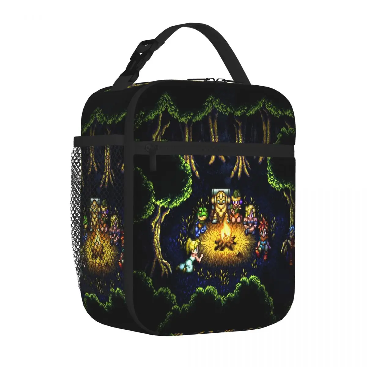 Bolsa Térmica con Volantes Chrono Trigger, la Más Vendida, Bolsa para Almuerzo Hermética para una Dieta Equilibrada