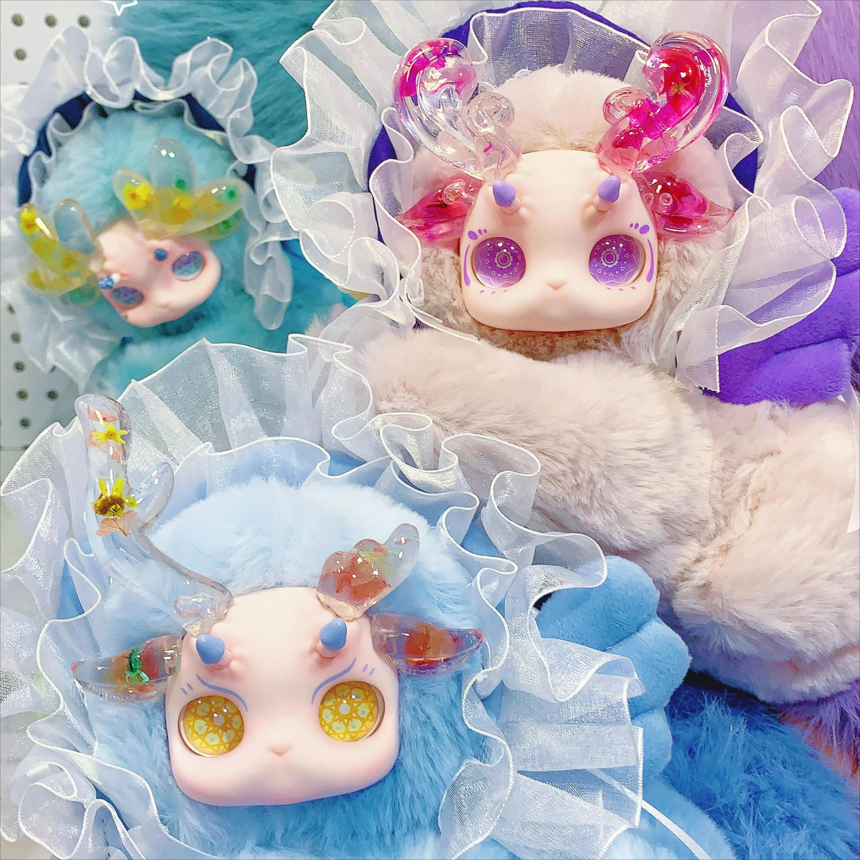 

Gululu A Deer Blooming Series: Виниловая плюшевая фигурка-сюрприз, аниме-персонаж, загадочная коробка, брелок-подвеска, модные игрушки, подарок