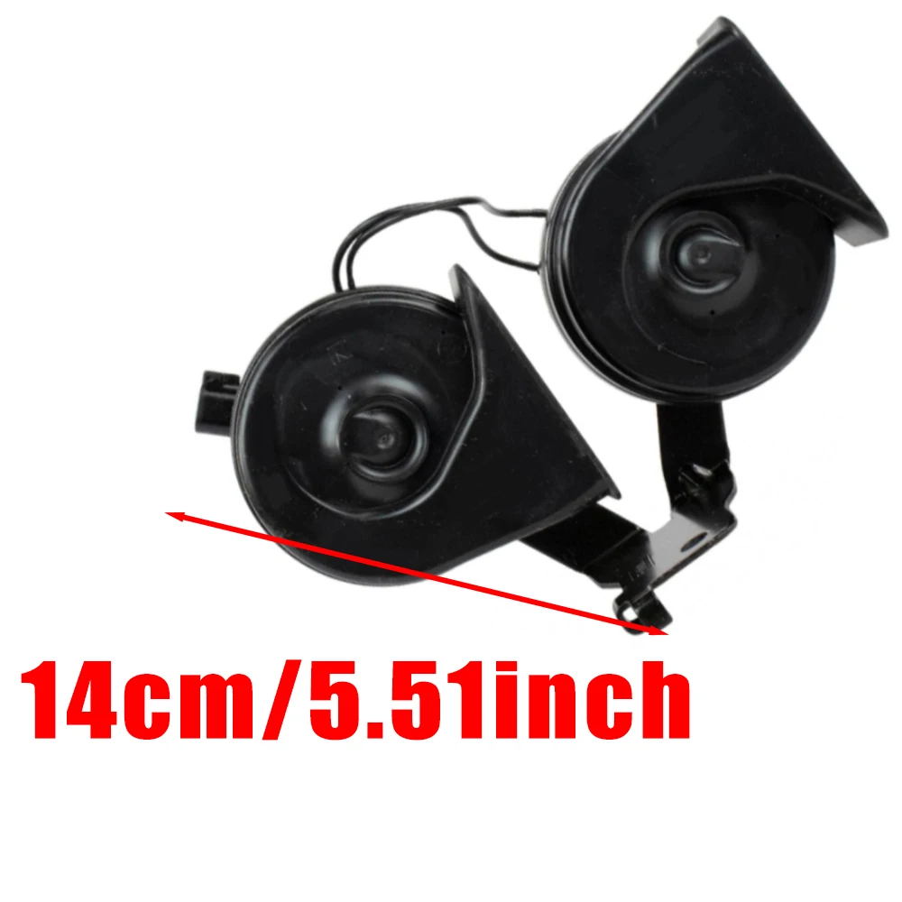 Kit klakson siput listrik ganda mobil dengan braket untuk Ford F-250 F-350 Super Duty 2017-2022 HC3Z-13832-D HC3Z-13832-E