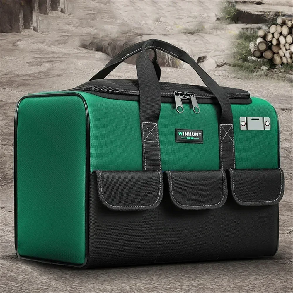 

Multi Functional Canvas Thickened Tool Bag Male Wear Resistant Repair Installation Portable Electrician Special Tools Bag