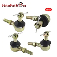 2 Set M10 Steering Tie Rod End Kit for Yamaha Raptor 660 250 350 400 Banshee Warrior Grizzly 350 660 YFZ 350 YFM 350 660 Blaster