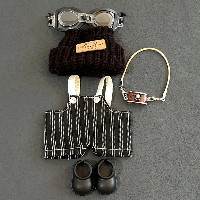 

1st-3rd Gen Labubu Labubu Doll Clothes High Energy 3.0 1st-3rd Gen Labubu Clothes Retro Trend Camera Set Pants