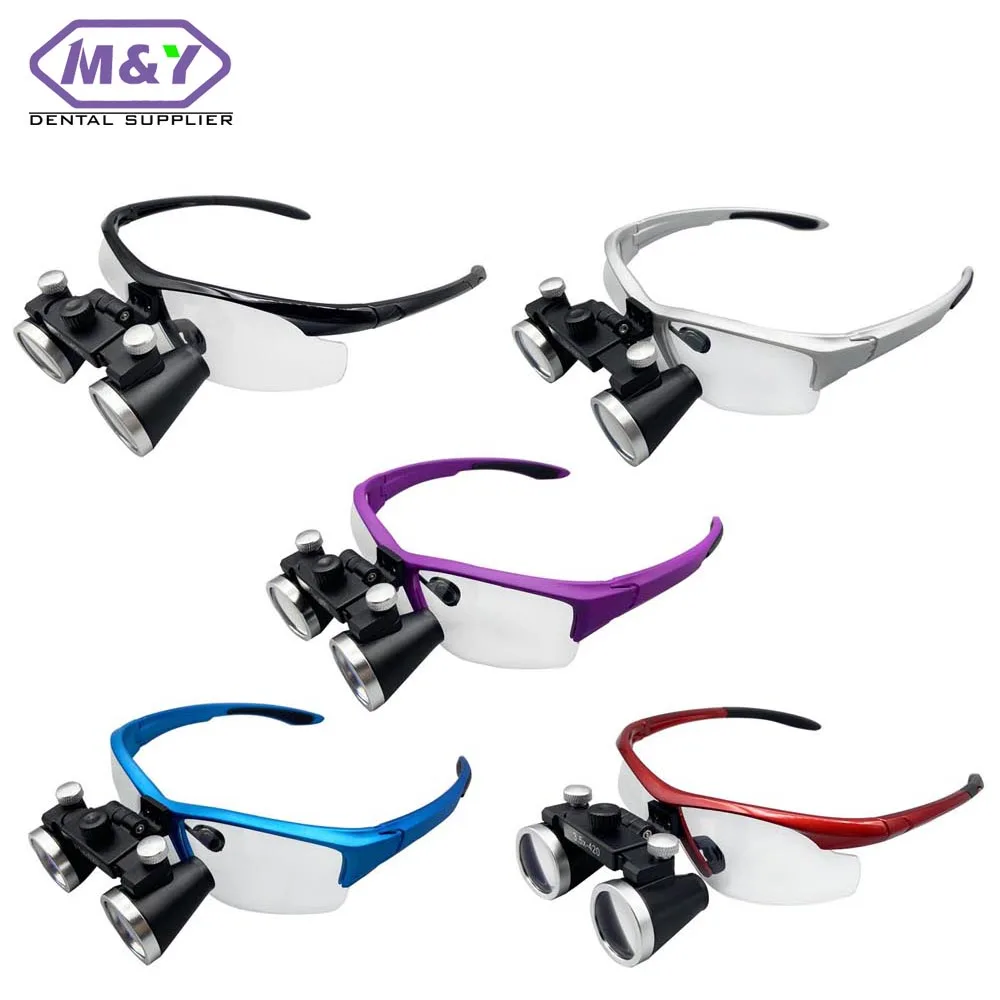 

High quality2.5X 3.5X420mm Portable Dentist Surgical Medical Binocular Dental Loupe Optical Glass For Dental Exams