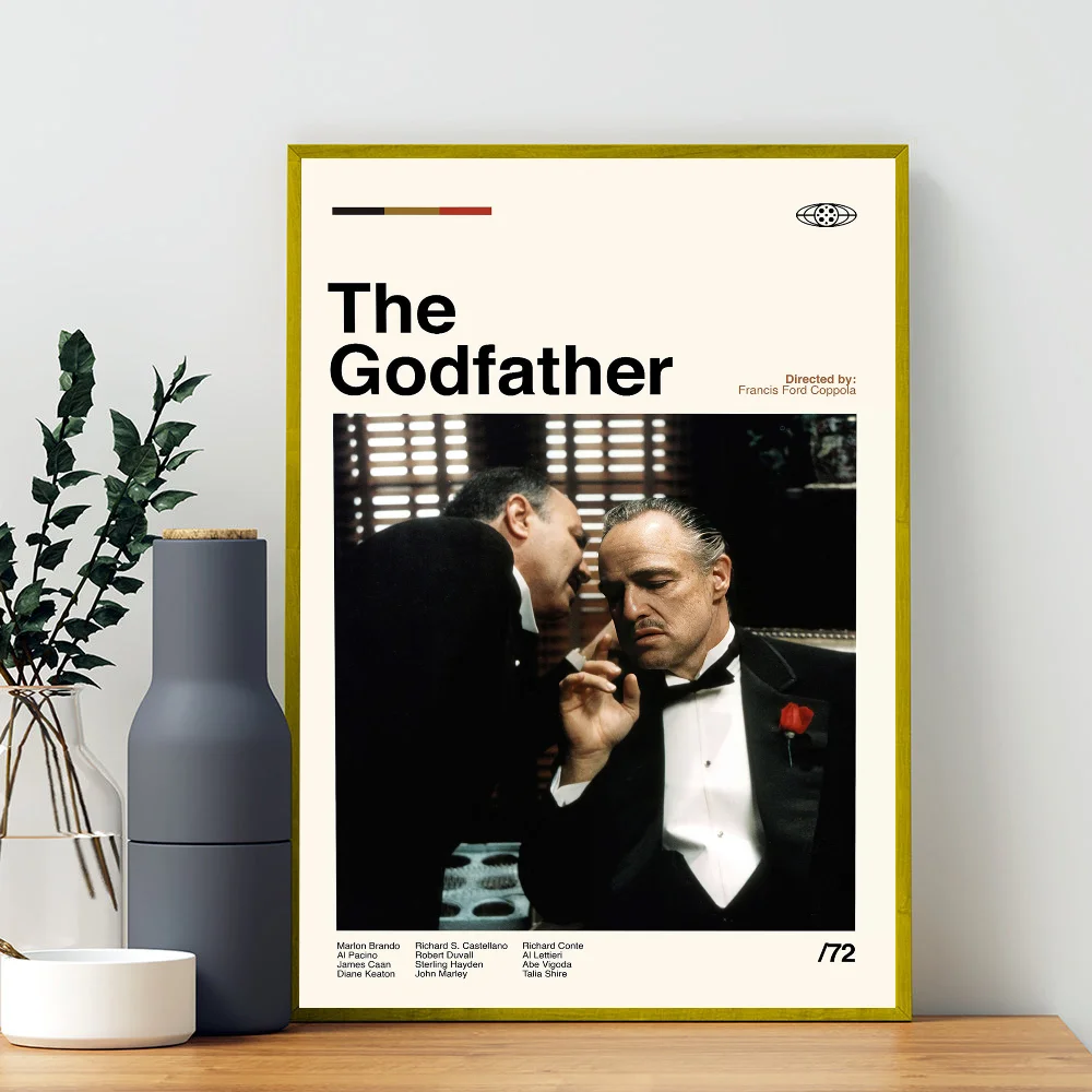 Classic Movie Goodfellas Gangsters Godfather Poster Good Quality Prints and Posters HD Quality Poster Wall Art Painting Study