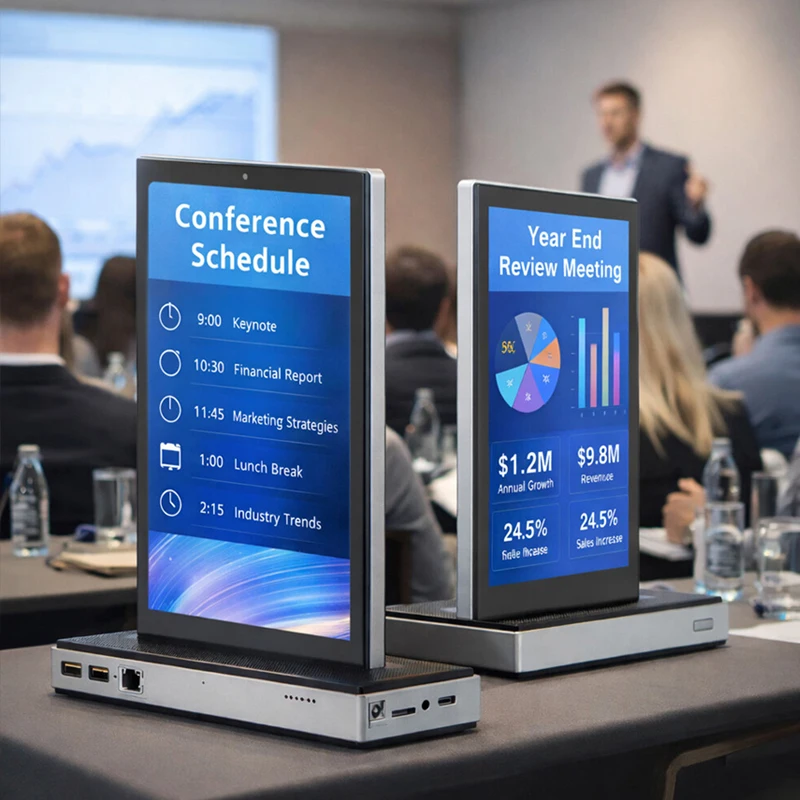 Desktop Business Double-Sided Screen Tablet PC Display POS Touch Advertising Digital Signage 10.1 Inch Android Tablet