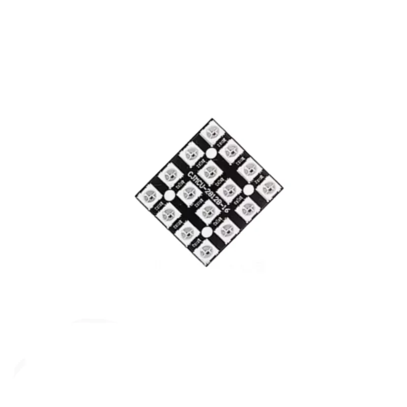 

Full-Color LED Module Color WS2812B- 4-Bit RGB LED Full-Color Driver Board Module 4-Bit Color Light