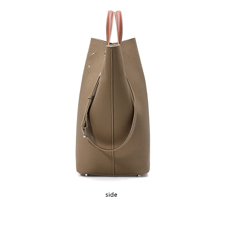 Aidanni Echtleder-Beuteltasche für Damen, Neuheit 2026, Große Kapazität, Pendler-Schulter- und Handtasche – Detail 10