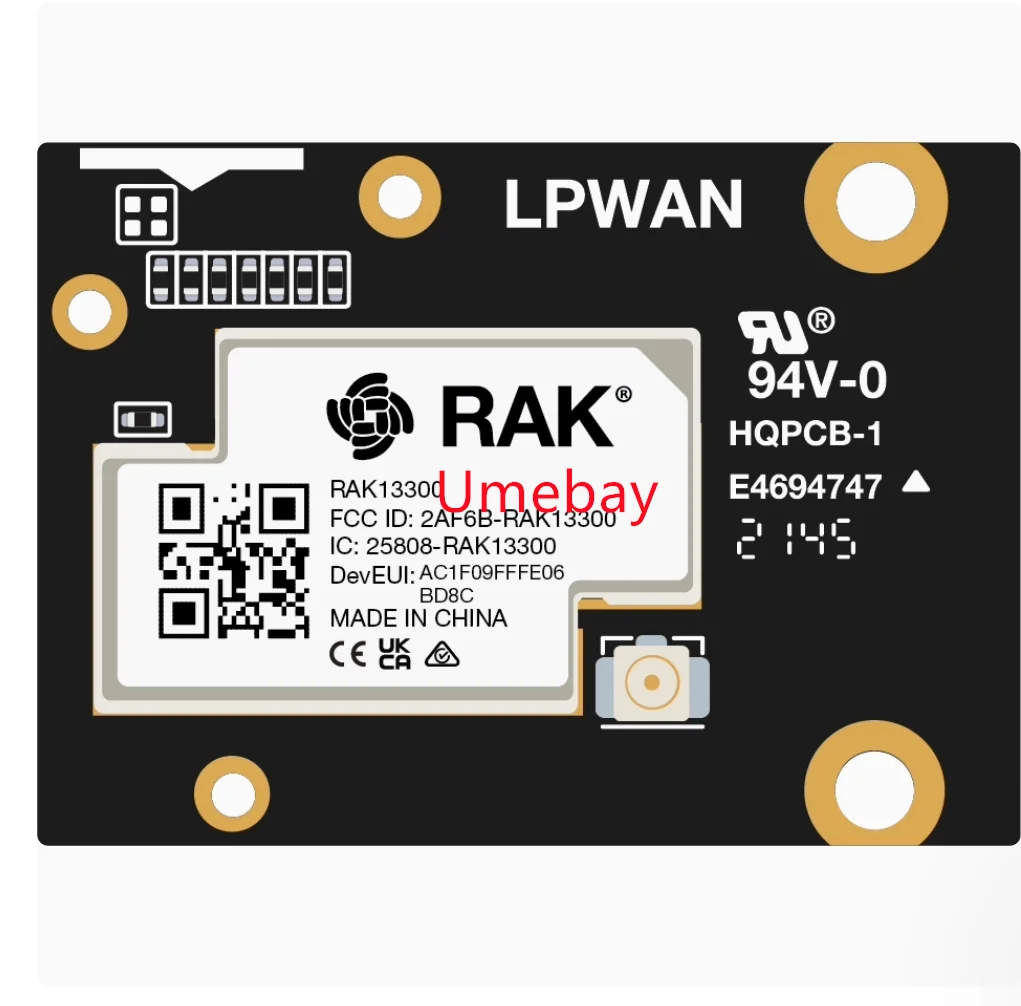 

1 шт., беспроводной модуль, RAK13300 WisBlock LPWAN