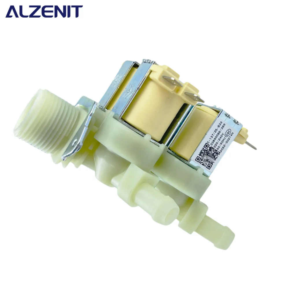 New For Samsung Washing Machine Electric Water Inlet Solenoid Valve DC62-00214N 220V 50/60Hz Washer Parts