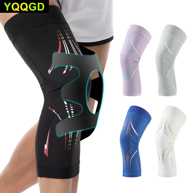 

1 шт., наколенник для женщин и мужчин, ультратонкий легкий компрессионный рукав для колена для облегчения боли в колене, для бега, для повседневного использования