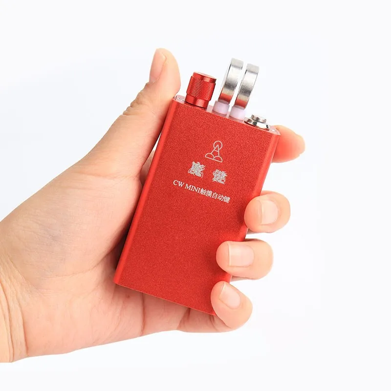 

Portable CW Mini Touch Automatic CW key for emote Radio Station Sidetone Shortwave CW Key Practice