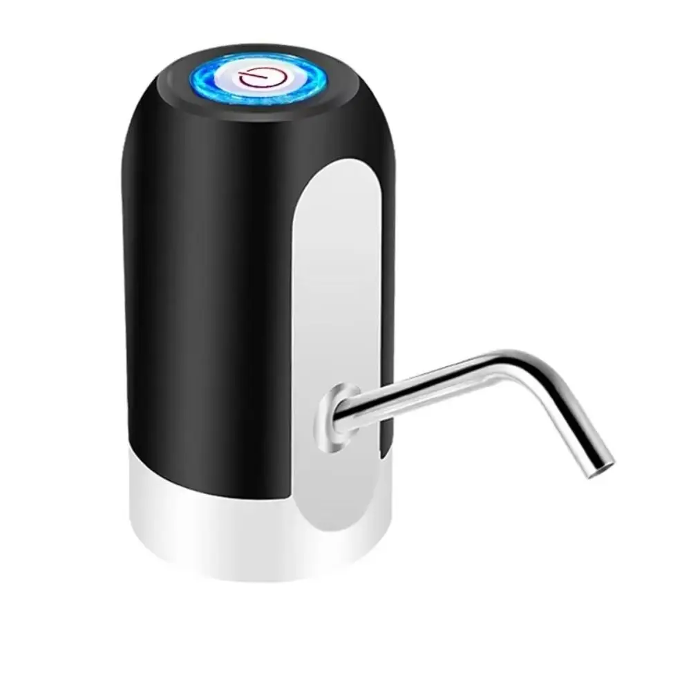 Barreled Water Bottle Pump One-button Switch With Extension Hose Electric Water Dispenser Automatic USB Rechargeable