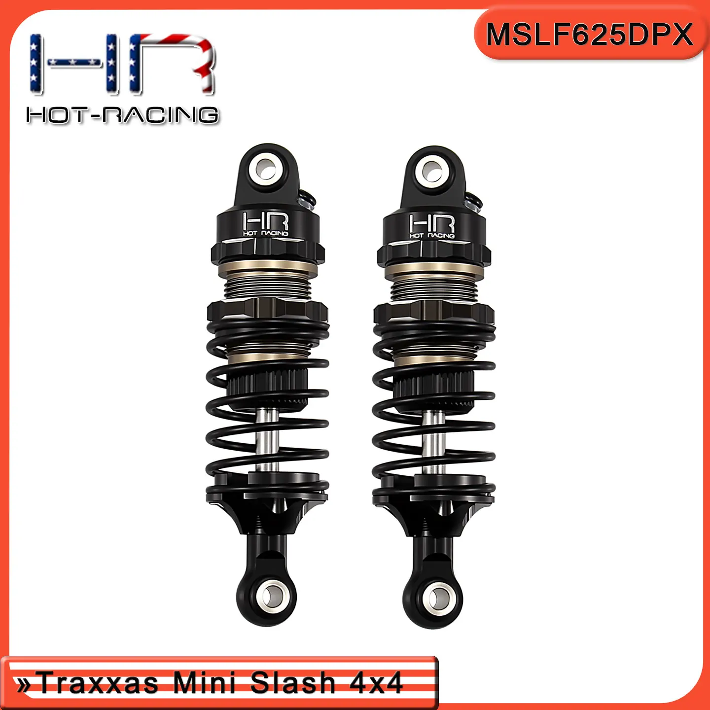 

HR HOT RACING Aluminum Damper Shock 62.5mm (2) - Mini-Slash