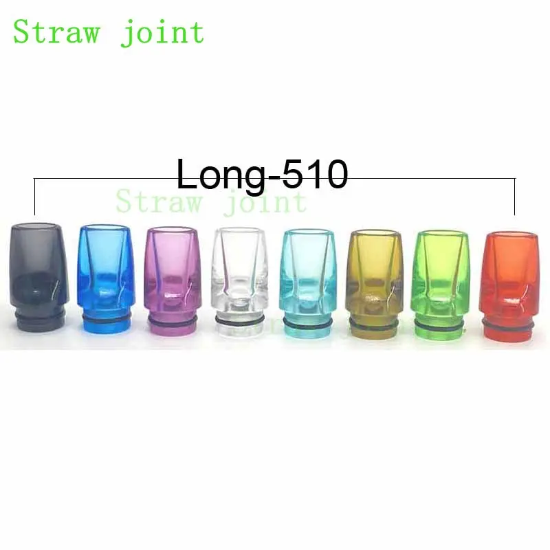 

1 Pc 510 Acrylic Long Elliptical Orifice Straw Joint Single rubber ring