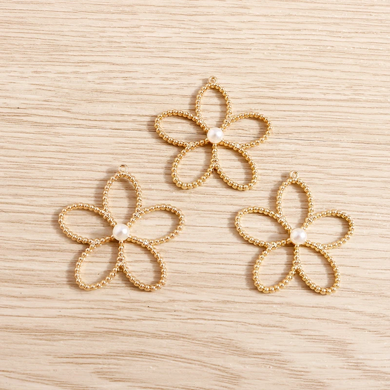 Tusember 20 Stück Legierungs-Pflanzenanhänger, Metall-Blatt-Blumen-Baum-Charms für Schmuckherstellung, Ohrringe, Halsketten, DIY-Armband-Zubehör – Detail 5