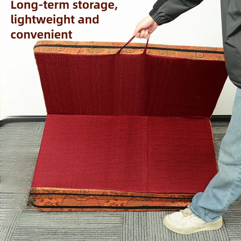 Tibetan Home Prayer Mat Thick Meditation Cushion for Yoga Zen Buddhist Worship Kneeling Pad