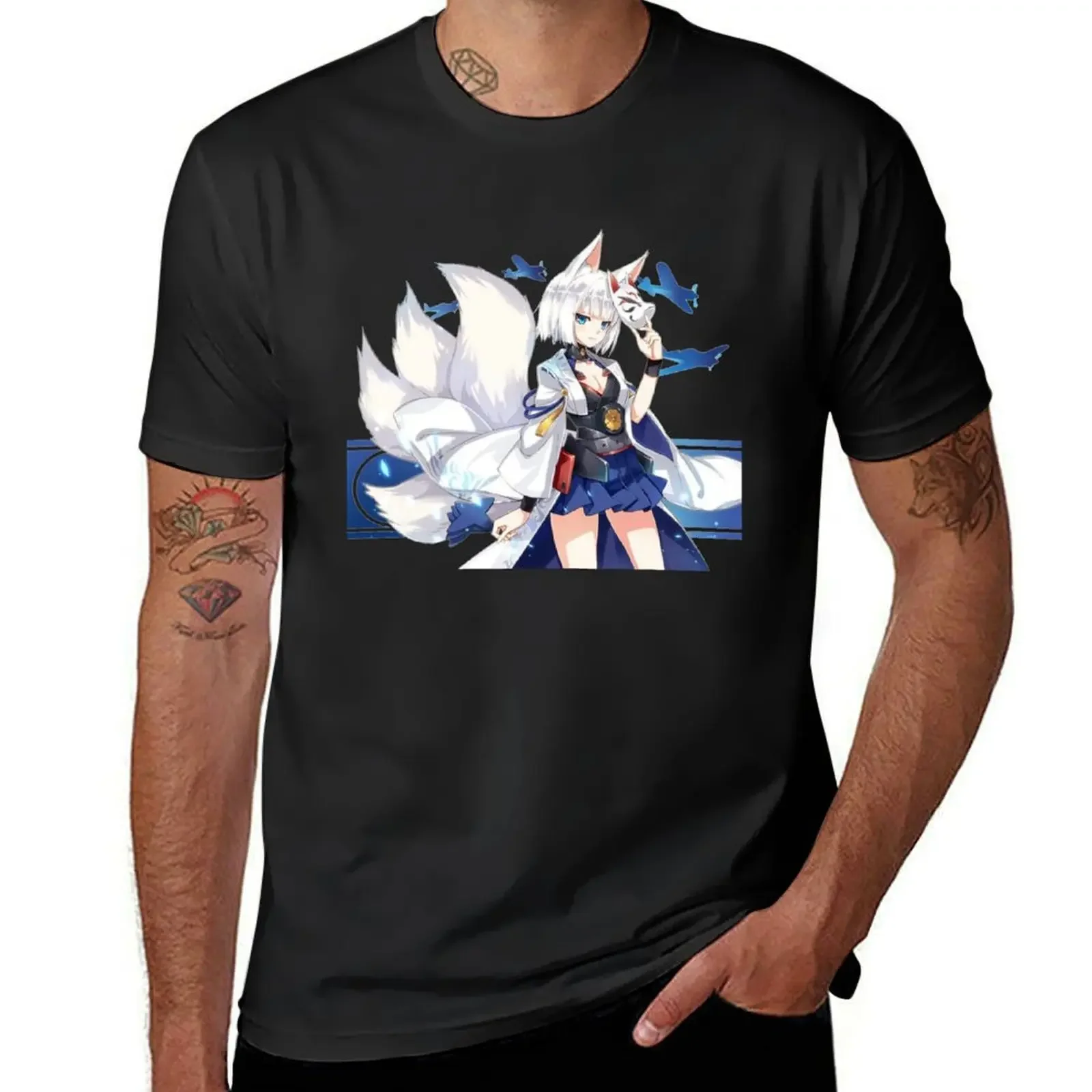 Azur Lane - kaga T-Shirt sports fans vintage clothes tshirts for men