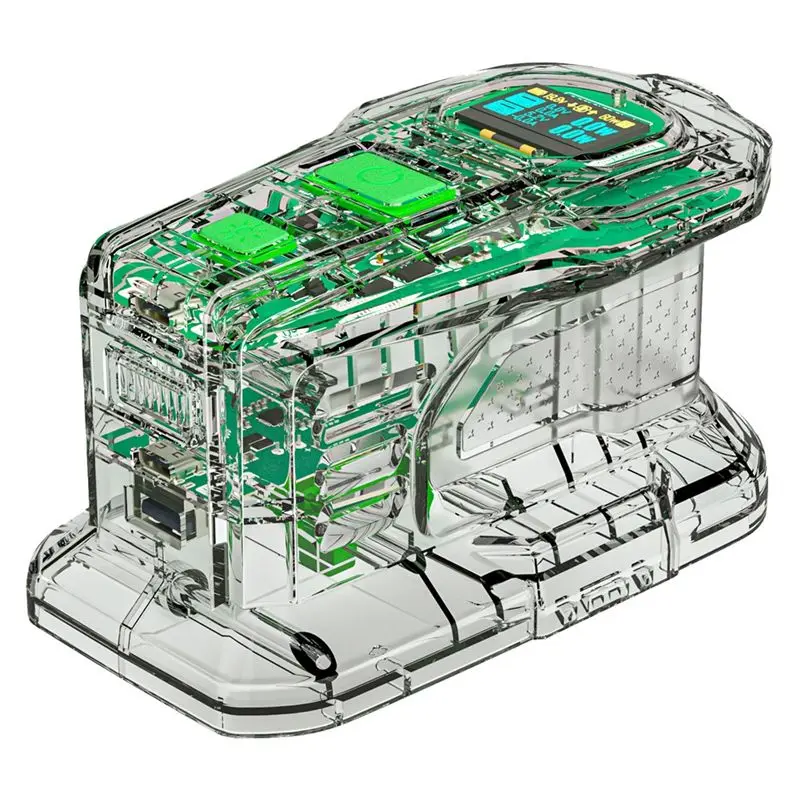AED6-Fast Charger For RYOBI 18V ONE+ Battery Recharger Lithium Battery 100W Fast Charge USB Port Two-Way Charger PSC