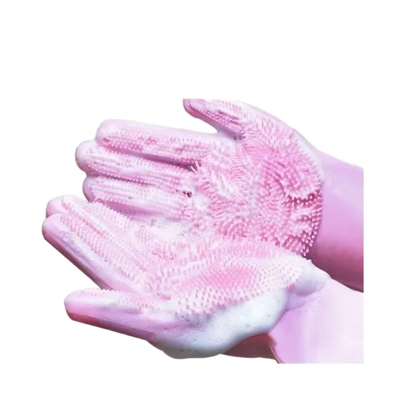 3pcs  Pet bath gloves, dog and cat bath tools, anti scratch and anti bite rubbing bath, extended cleaning brush view 5