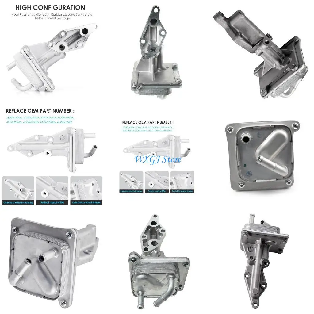 

37JE Engine Oil Coolers Assembly Cooling Solution 21300-JA06A for Altima 2.5L