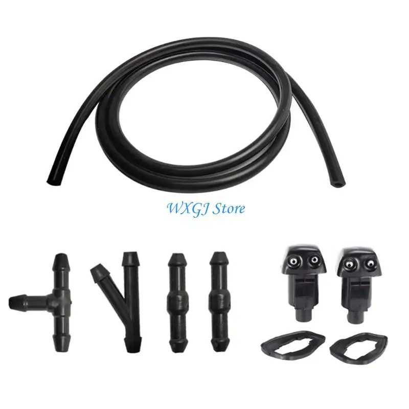 

37JE Permanent Mineral Nozzles 2M Hose 4 Couplers Standard Most Automobiles Motorcycles