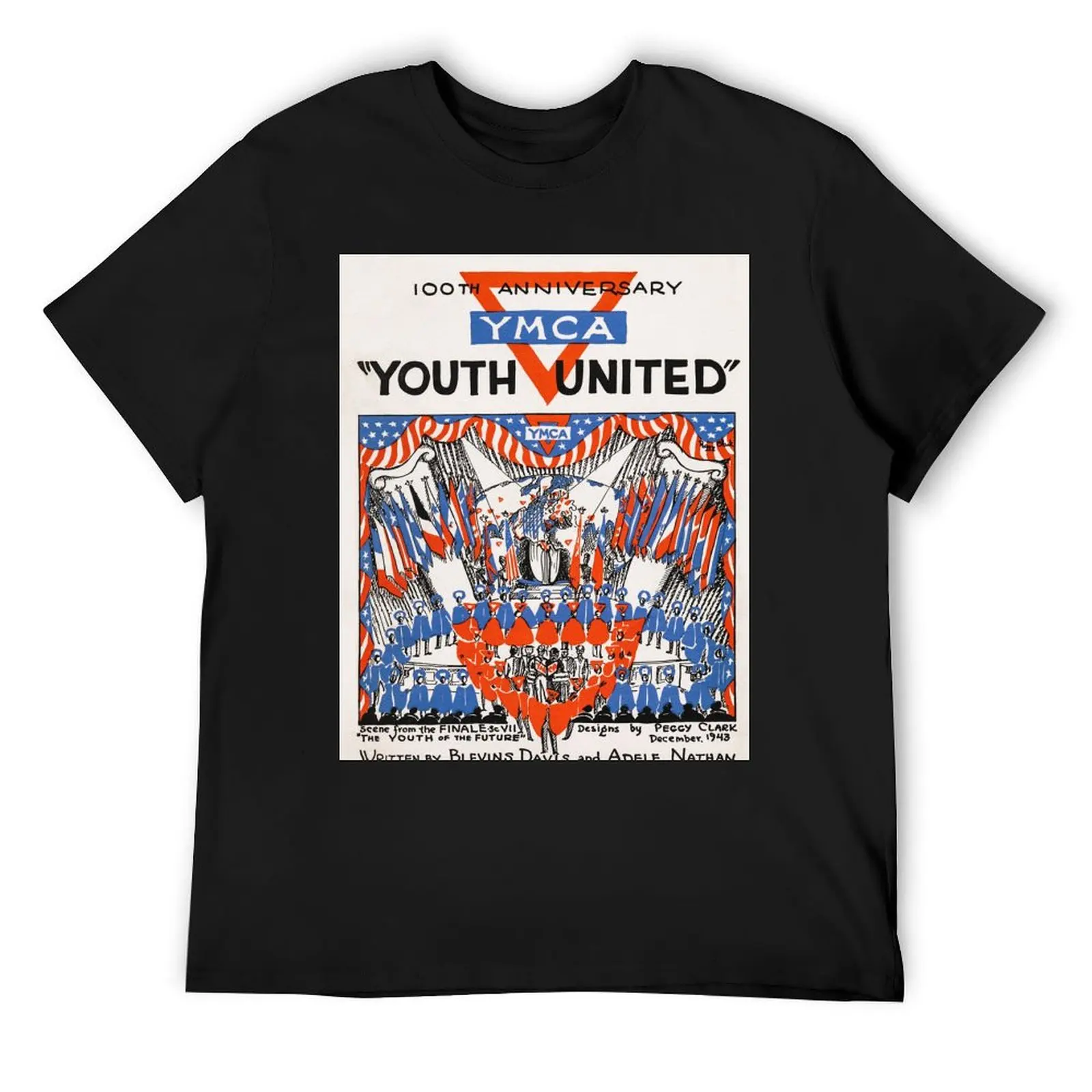 

YMCA Retro Poster T-Shirt blanks sublime tops plus sizes men t shirts