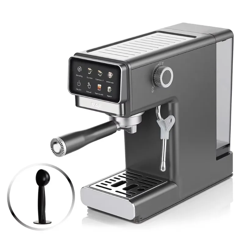 Airo European Standard Italian Coffee Machine Home Office Semi-Automatic High Pressure Extraction Electric Steam Concentrated