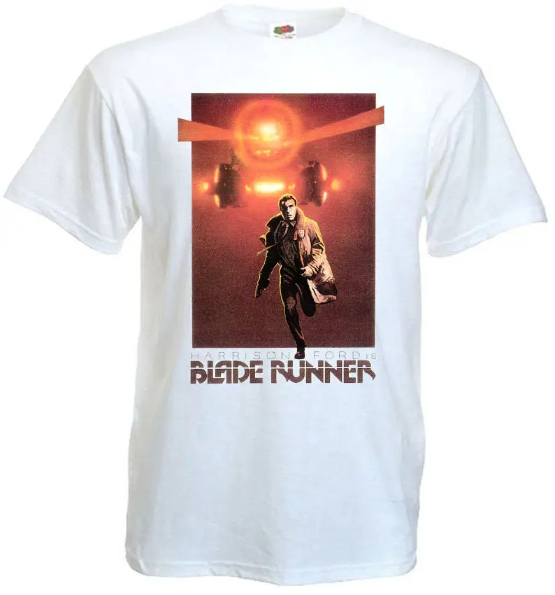 Blade Runner v7 T shirt white movie poster all sizes S-5XL