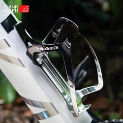 ThinkRider Auminum Alloy Bicycle Bottle Cages MTB Road Water Bottle Holder Colorful Lightweight Bracket Bicycle Accessory